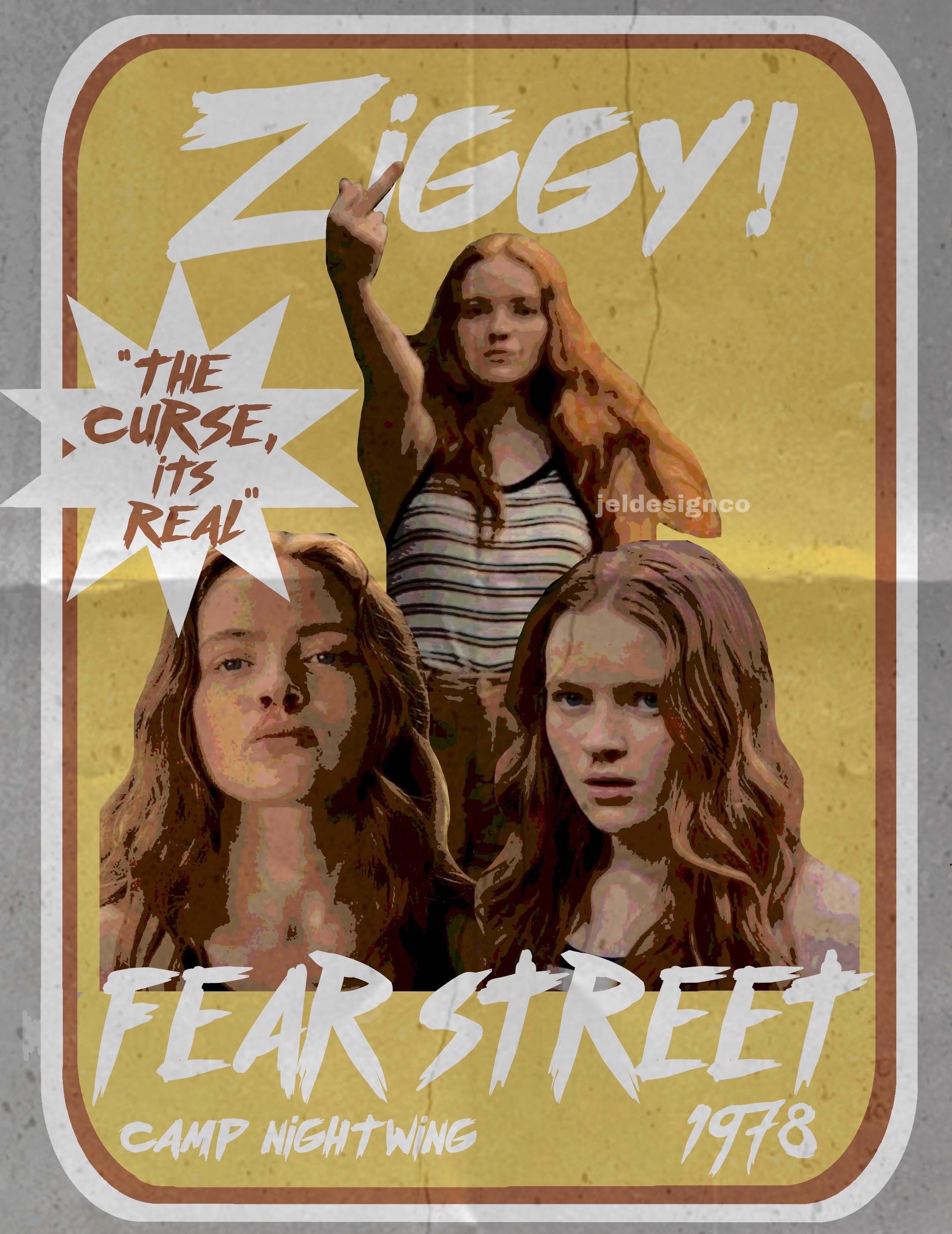 Ziggy Berman Fear Street 1978 Inspired Poster Print!