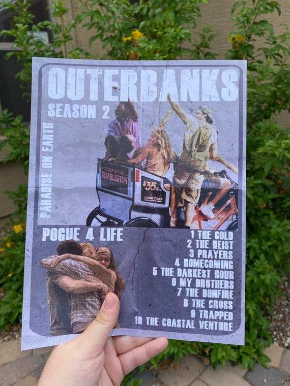 Outerbanks Season 2 Inspired Poster Print Etsy