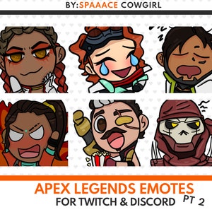 Apex Legends Twitch emote pack p.t 2