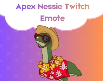 Animated Apex Nessie Twitch Emote