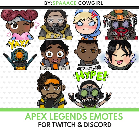 Apex Legends Twitch Emote Pack Etsy