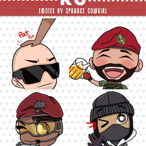 R6 emoticonos de contracción pt.2