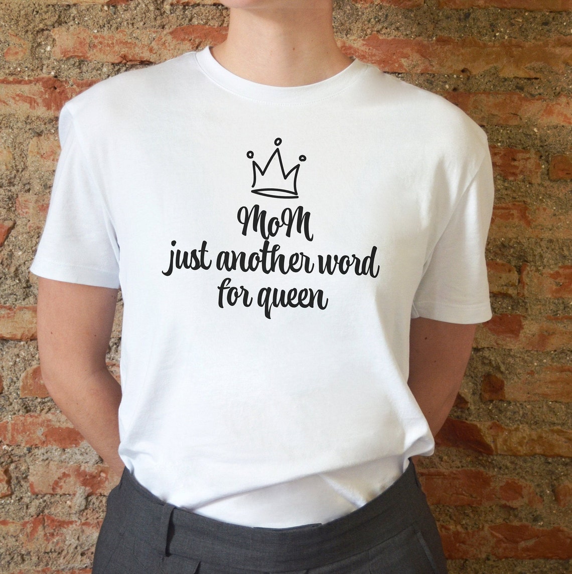Mom another word for queen Digital file Downloads PNG JPG Etsy