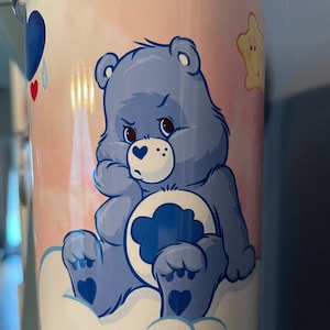 Grumpy Bear Original Care Bears Inspired Tumbler Etsy
