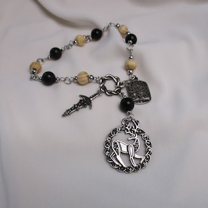 The Horned One Prayer Beads - Cernunnos, Pan, Herne