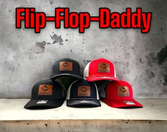 Custom Logo Leather Patch Hat, Laser Engraved Snapback Cap
