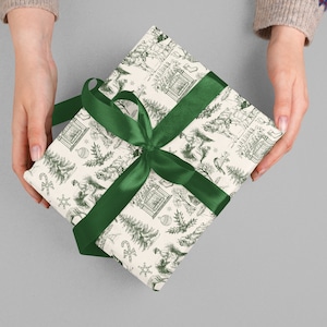 Summer Garden - Dark Green - Gift Wrap – Honey Brook