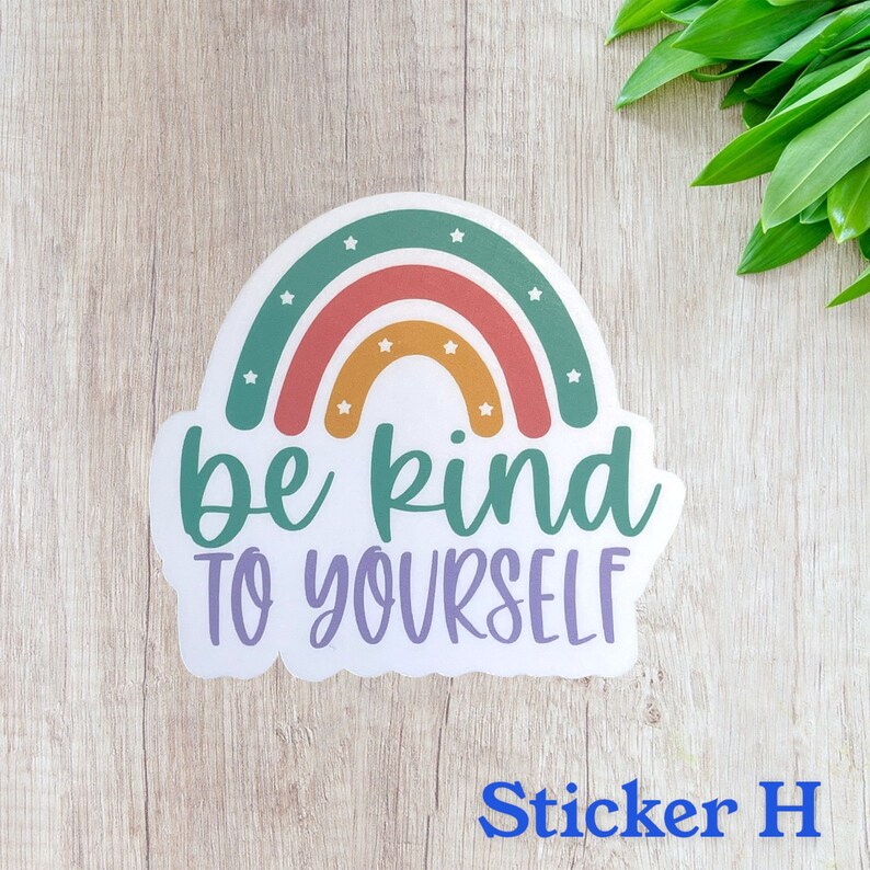 Mental Health Vinyl Sticker Decal Pack - Etsy