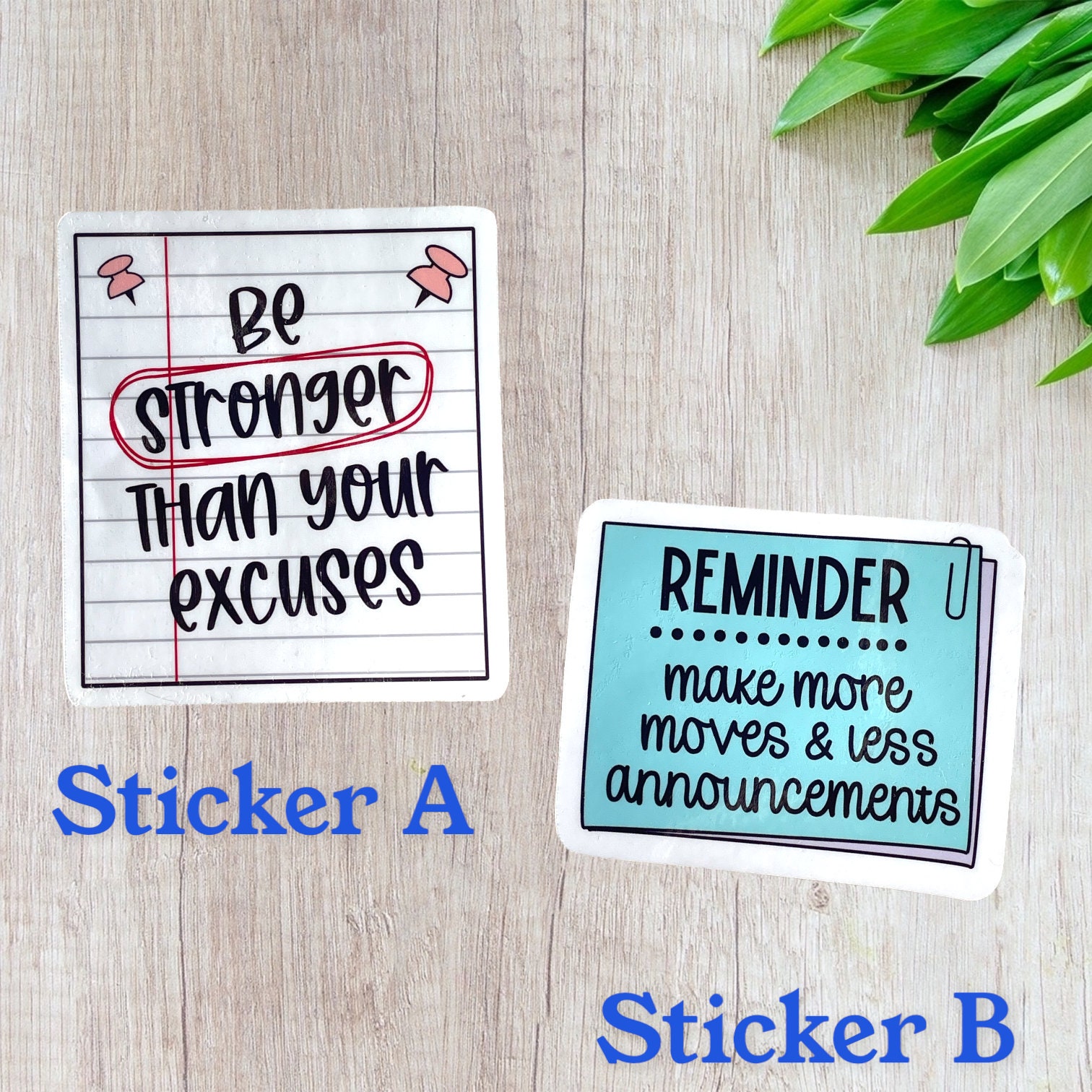 Motivation Note to Self Mental Health Vinyl Sticker Decal Pack - Etsy