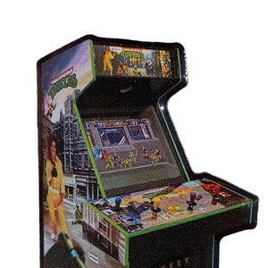 TMNT Arcade Pin