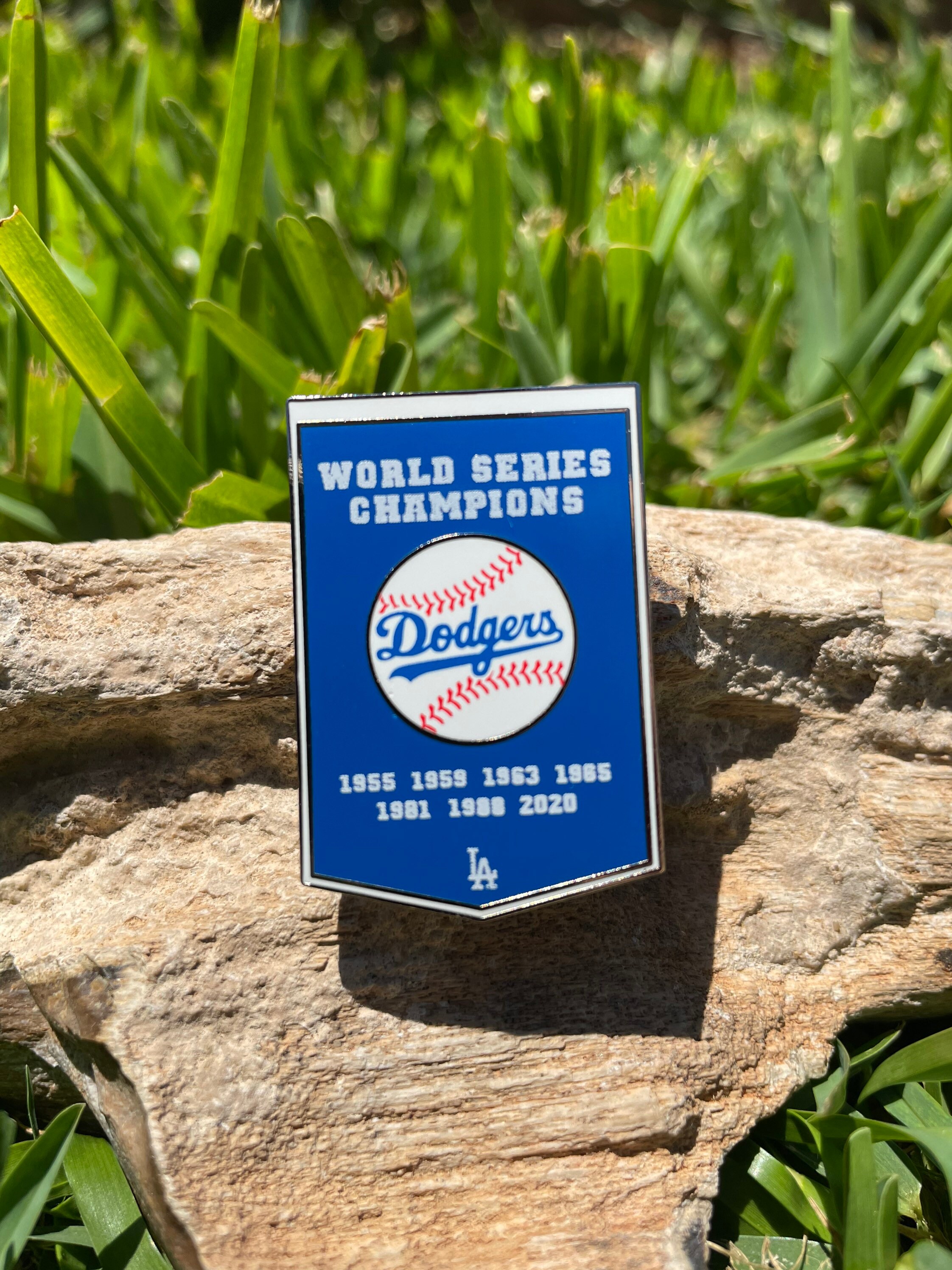 Dodgers World Series Pin Etsy