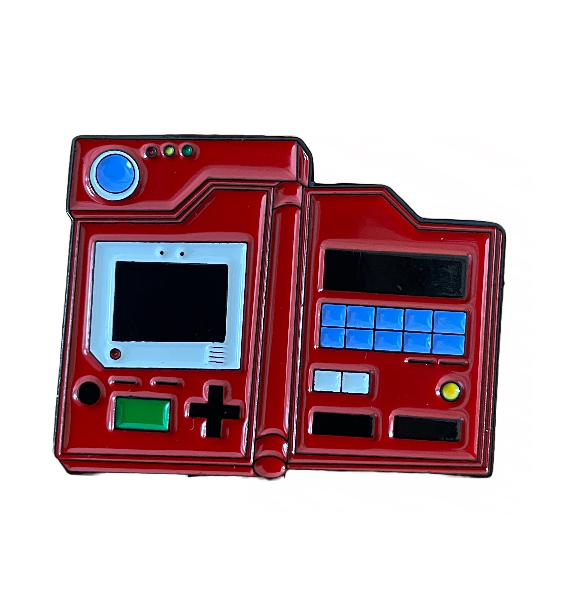 Pokedex 1995 Kanto Model and Custom Game Boy Style 3D model