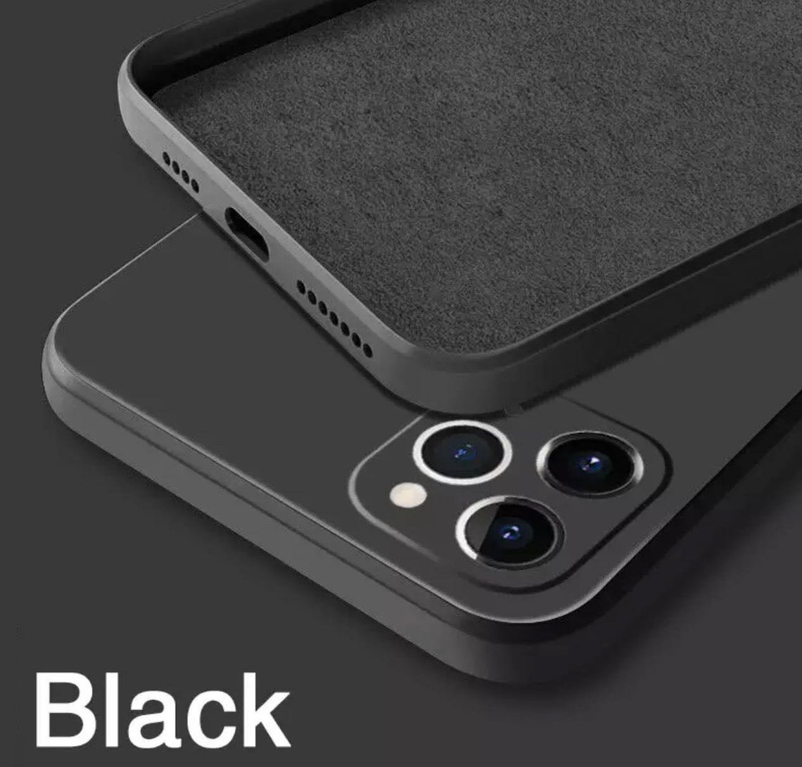 Matte Black iPhone Case for iPhone 11 & 12 Pro Max Etsy
