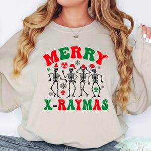 Weihnachten Radiologie Sweatshirt Weihnachten X-Ray Geschenke Radiologie Weihnachten Rad Tech Geschenk Rad Tech Crew Rad Tech Sweatshirt Radiologie Weihnachten