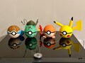 3D Printed Custom Pokéball | Pokémon Gift | Collectible Pokeball Display | Personalized Pokeball Toy product logo