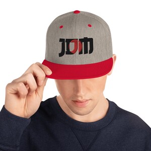 JDM black with japanese flag | Japanese domestic market | Carlover | Classic Car | Tuning | Drifting | Snapback Hat