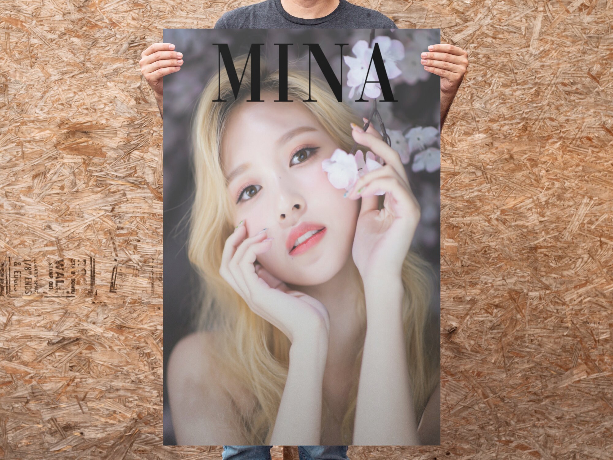 Mina Twice Poster Twice Graphic Wall Art Mina Twice Kpop Etsy Finland
