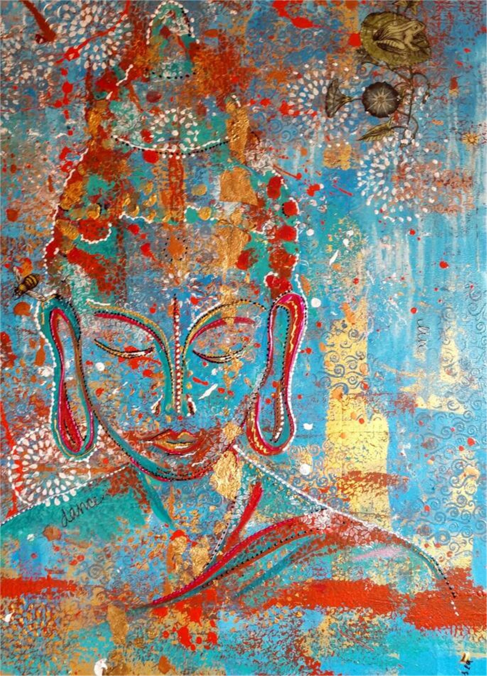 5D DIY Buddha Full Diamond painting Wall Art Home Decor Etsy