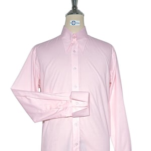 Pink Tab Collar Shirt