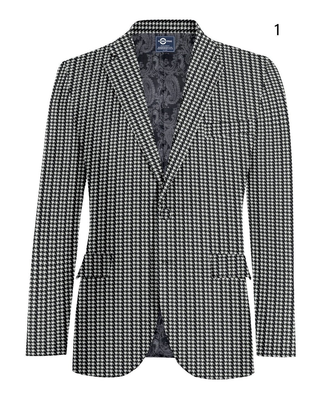 Men's Blazer | Houndstooth Blazer - Etsy