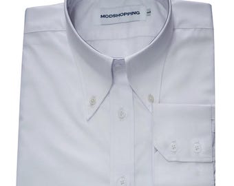 Button Down Shirt - White Shirt