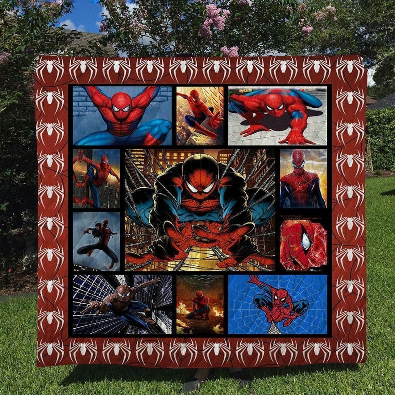 Amazing Spiderman Quilt BlanketGift For Spider Man FansGift Etsy