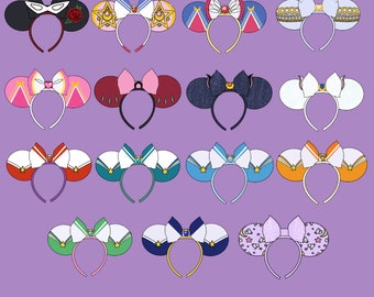 Celestial Sailors Inspired Mouse Ears