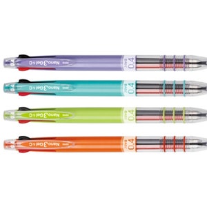 Lot de 12 stylos à bille multicolores 0,5 mm 6 en 1 6 couleurs stylos à  bille rétractables (lot de 12) 
