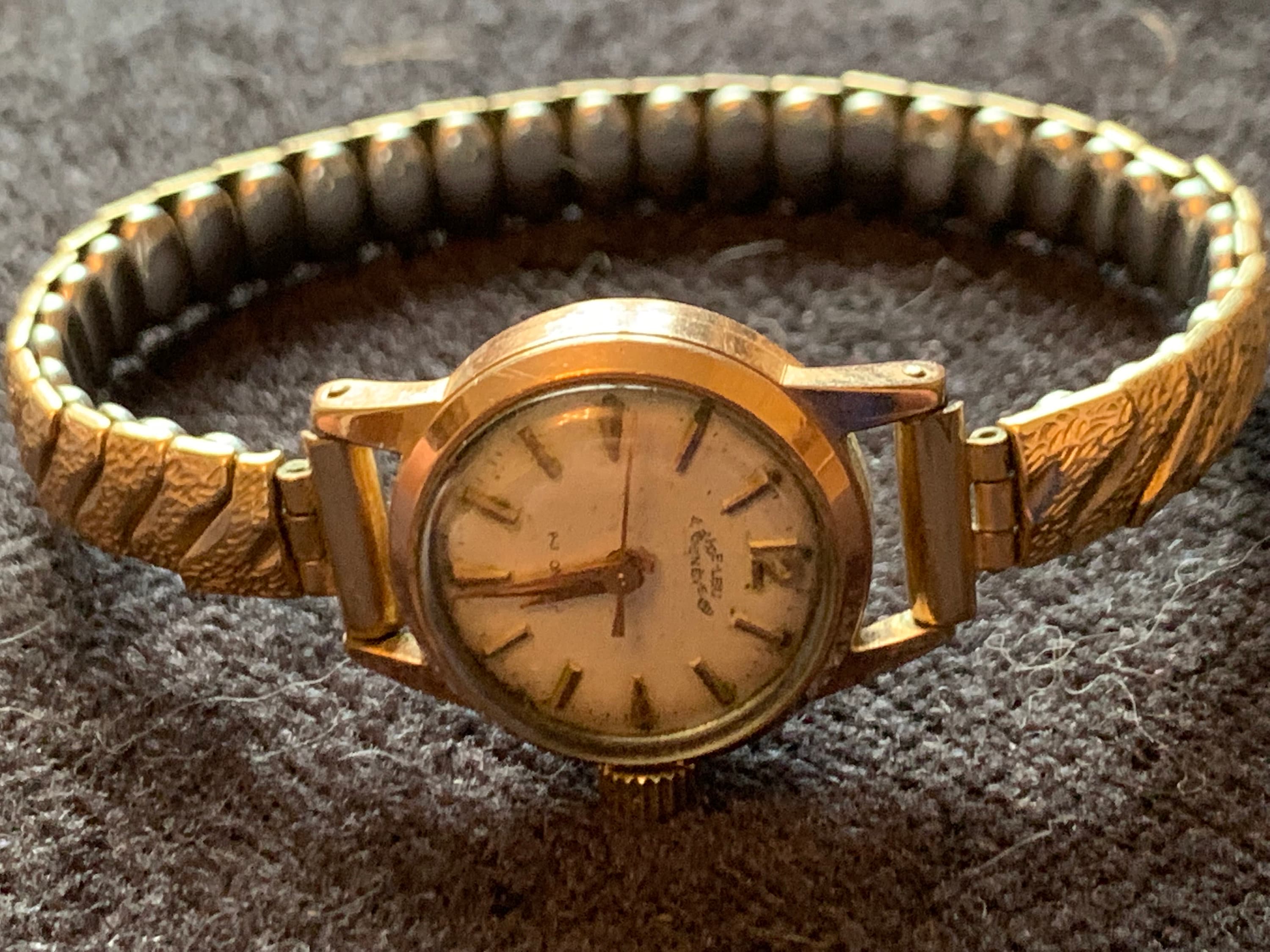 Montre a quartz vintage rare Favre Leuba Gold ton Etsy France