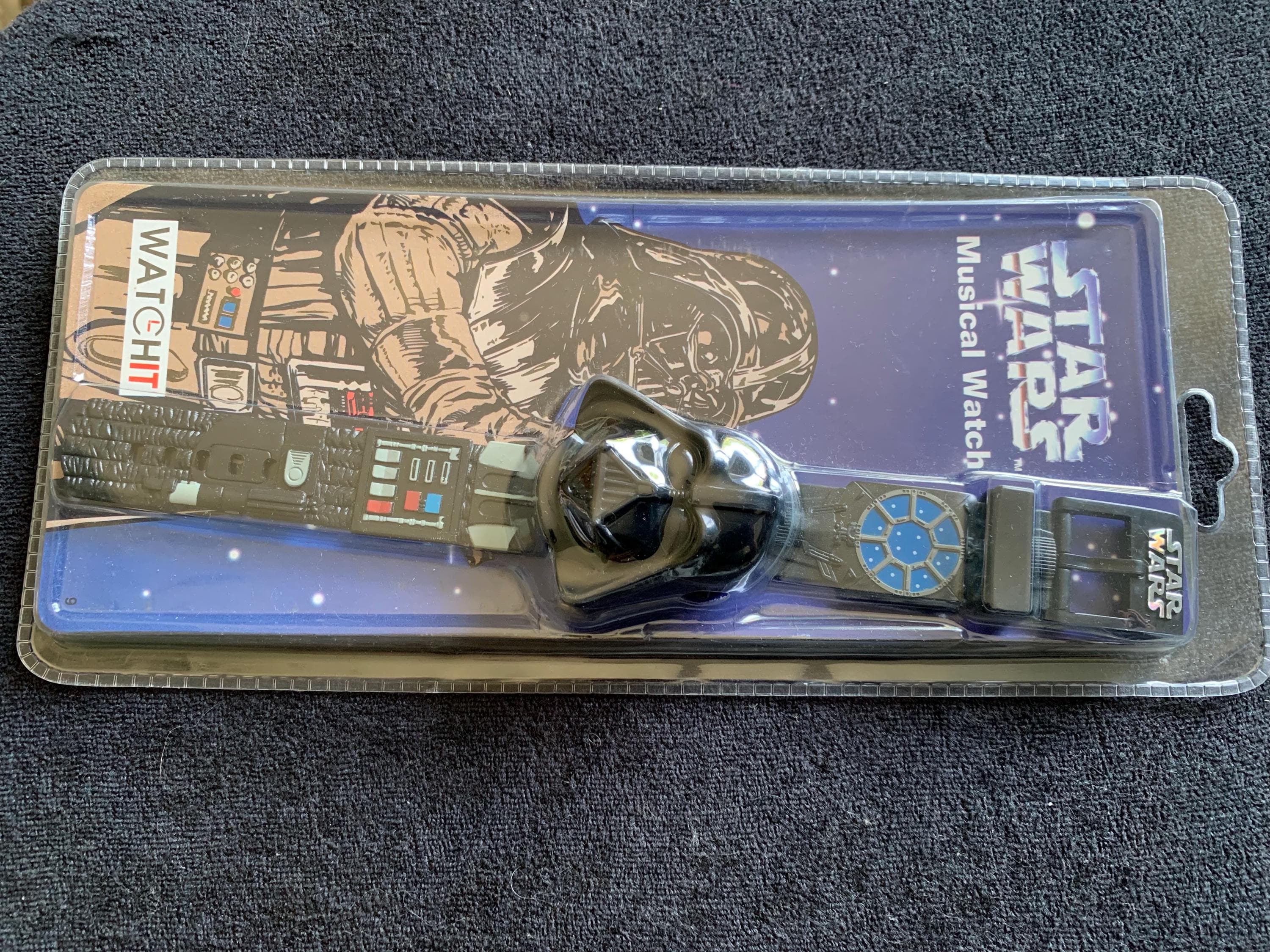 ヴェイダー　Vader　2nd、3rd、ライヴ盤をセットで Vintage Star Wars Musical Darth Vader Unisex Watch Brand New