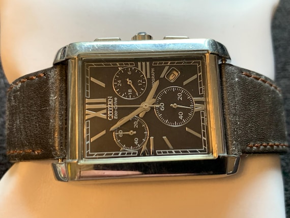 Citizen Eco Drive Promaster Chronograph Silver Tone Men's Quartz