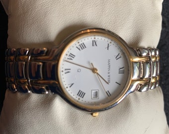 Montre Vintage Mappin & Webb – Quartz, Unisexe Adulte