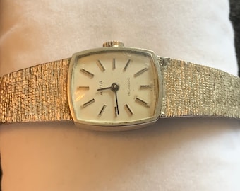 Vintage Sterling silver Avia ladies Cocktail watch