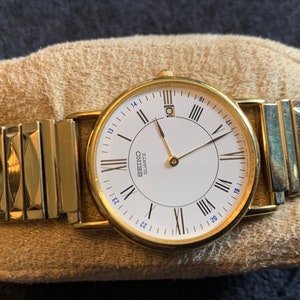 Vintage Seiko SQ Gold tone Mens watch sivyers22