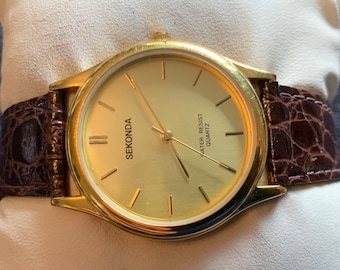 MAPPIN & WEBB 腕時計　手巻き Vintage Mappin and Webb Quartz gold tone watch - Etsy 日本