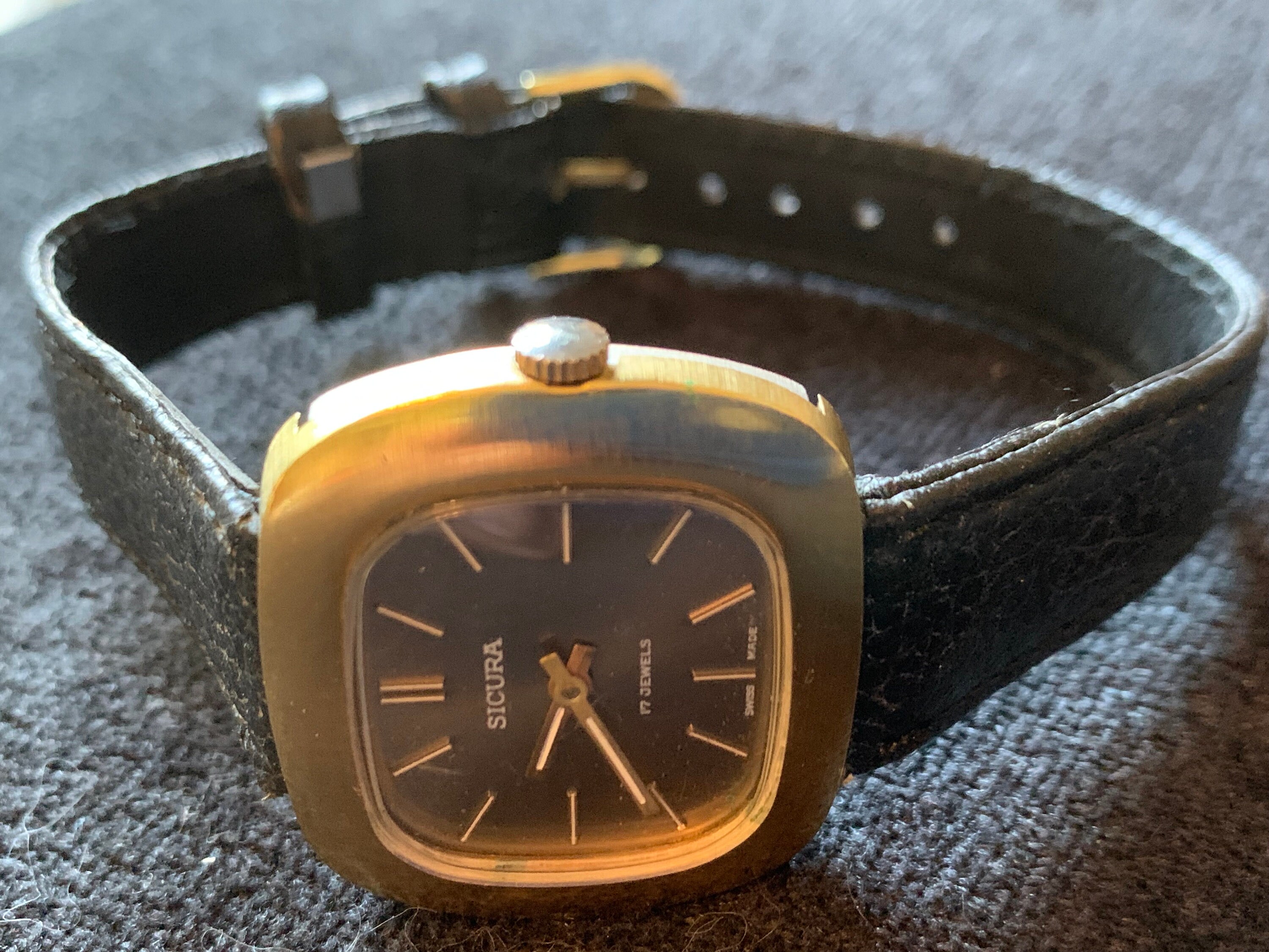 Sicura 17 hotsell jewels vintage watches
