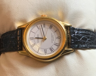 Vintage Sekonda Quartz Classic Leather Watch - Etsy display picture 3