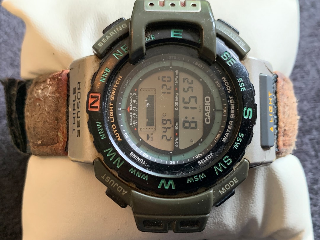 カシオプロトレックPRT-4000 フルチタン トリプルセンサー【バンド破損有】 2025年最新】CASIO PRT-4000の人気アイテム - メルカリ