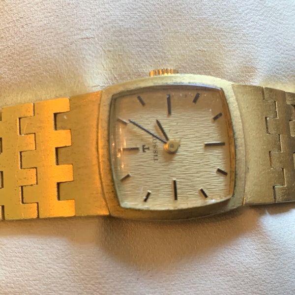 Vintage Tissot Cocktail Gold plated ladies watch