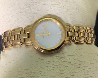 Vintage 1996 CITIZEN Eco Drive Pink Champagne Solar Powered Women\'s Quartz Watch Vintage 1996 CITIZEN Eco Drive Pink Champagne Solar Powered  main image 2