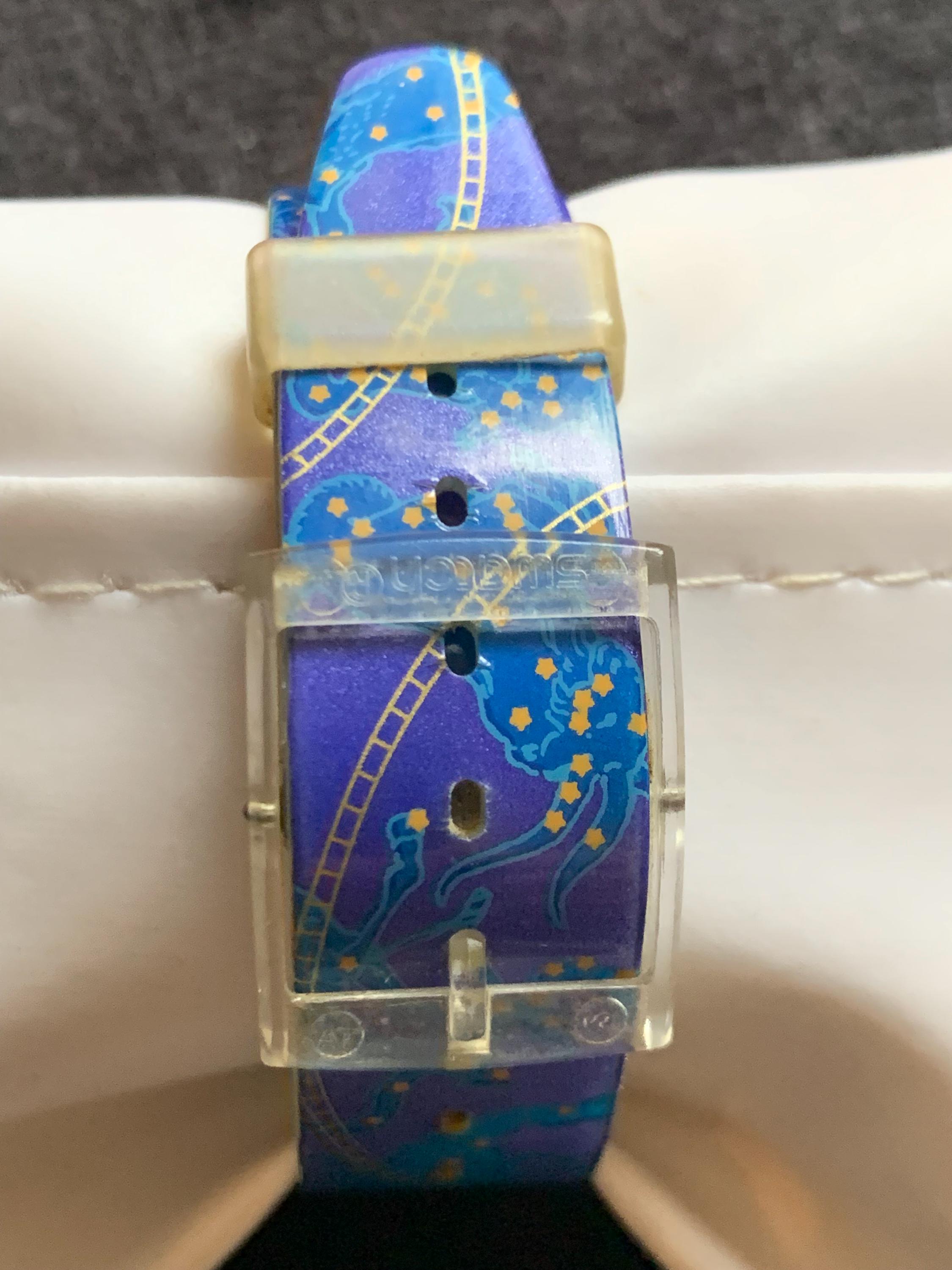Vintage Swatch Unisex AZIMUT GK179 With Original Strap 1994 - Etsy