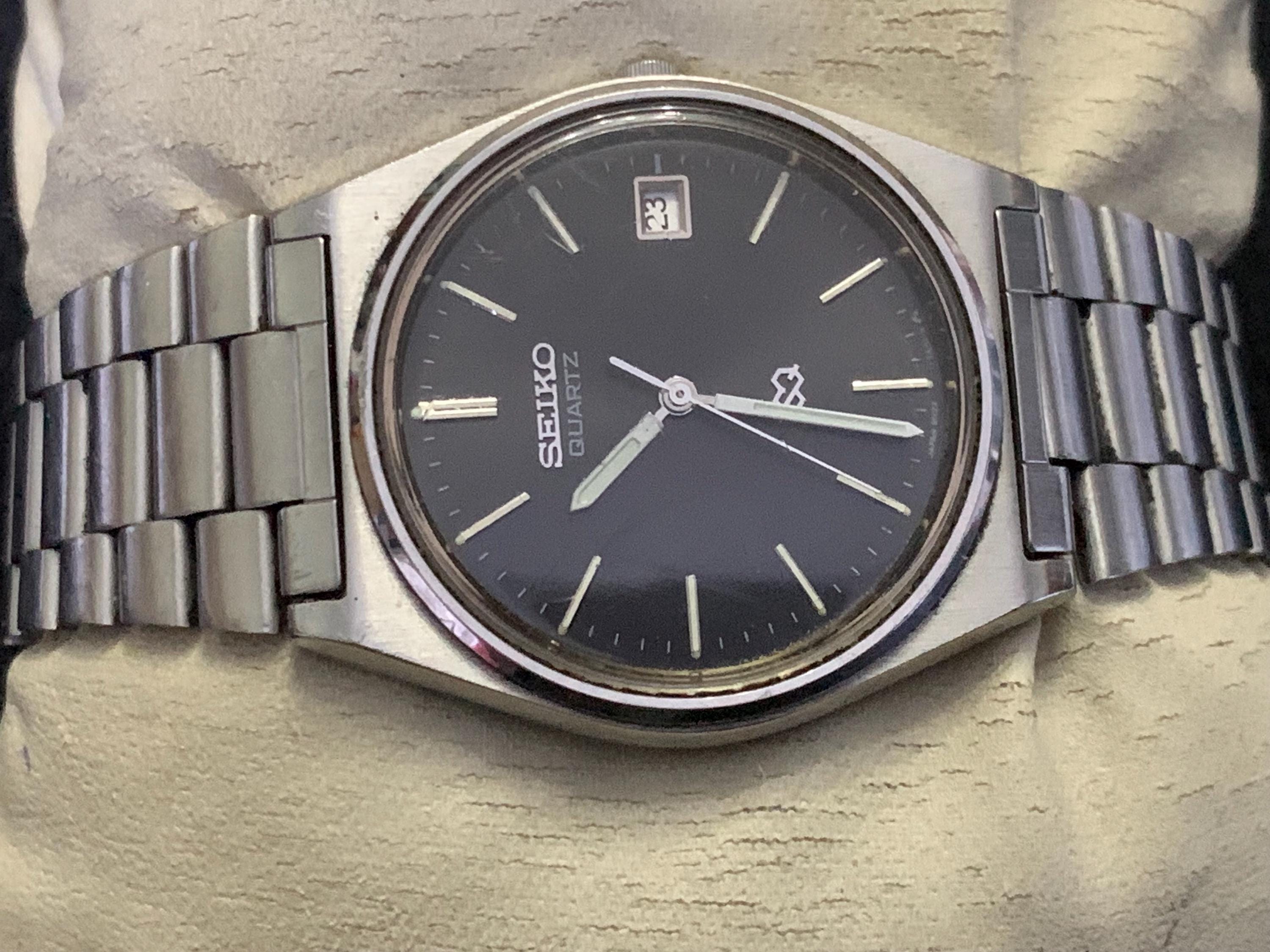 稼働 SEIKO SQ100 腕時計 デイデイト ヴィンテージ メンズ 1753 SEIKO - 稼働 SEIKO SQ100 腕時計 デイデイト ヴィンテージ メンズ