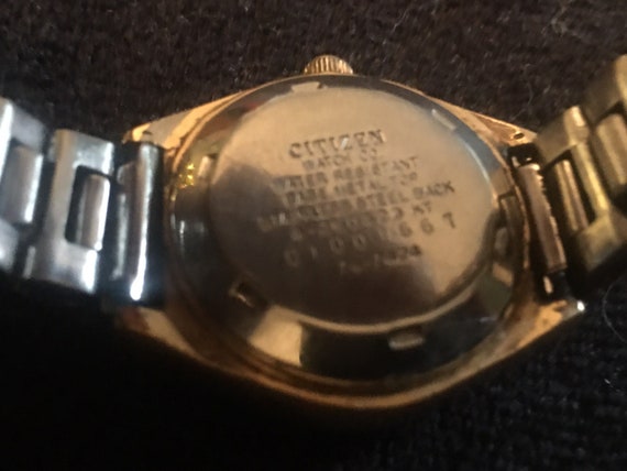 Vintage raro Citizen Gold tone Automatic 21 Jewell s watch Etsy Mexico