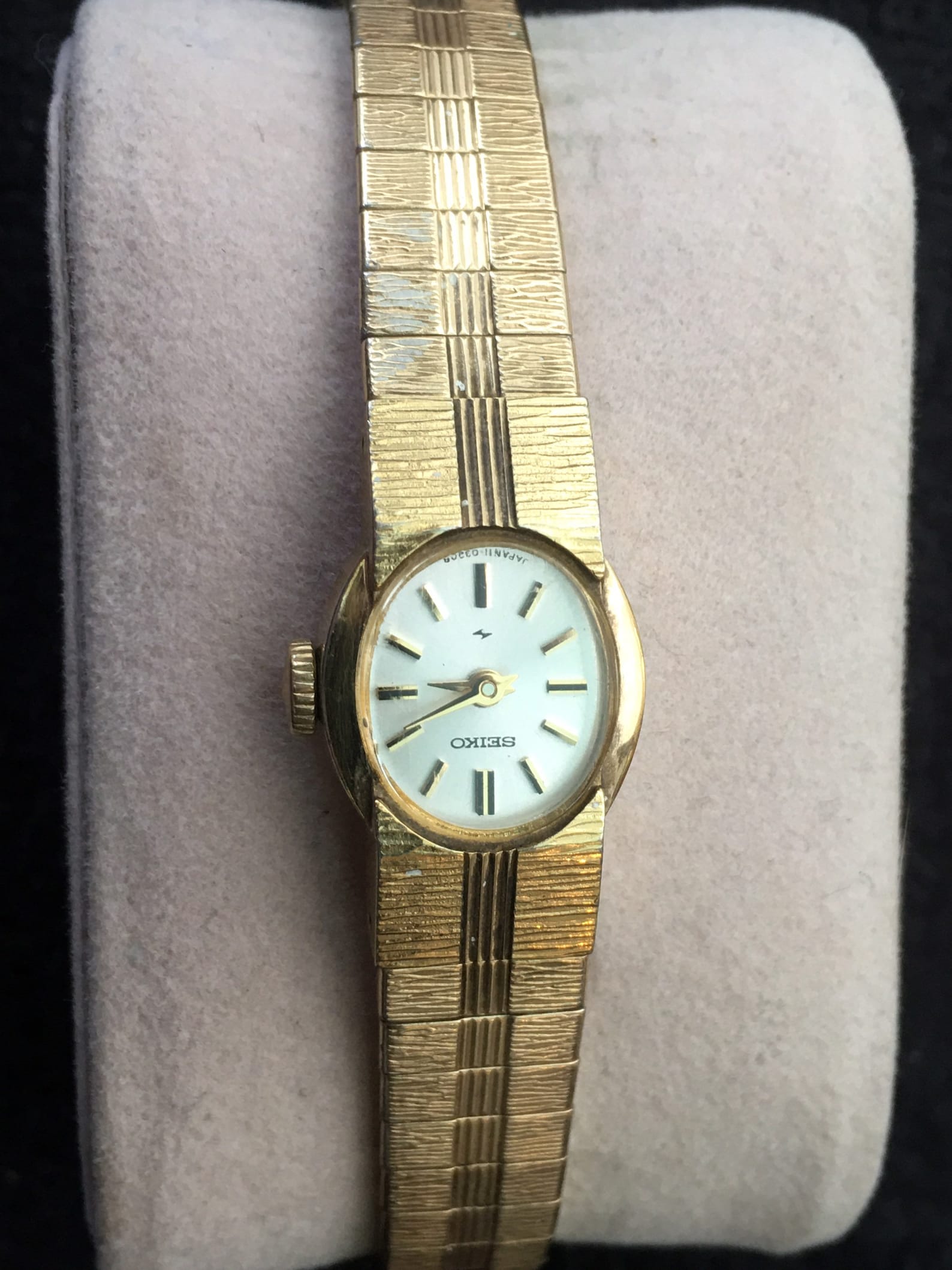 Vintage Seiko Gold Ladies Watch Etsy