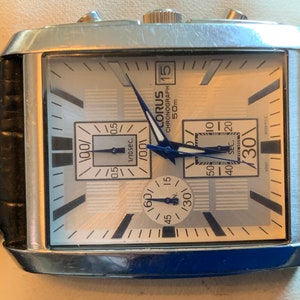 Herren Lorus Chronograph 50 M Quartz Uhr