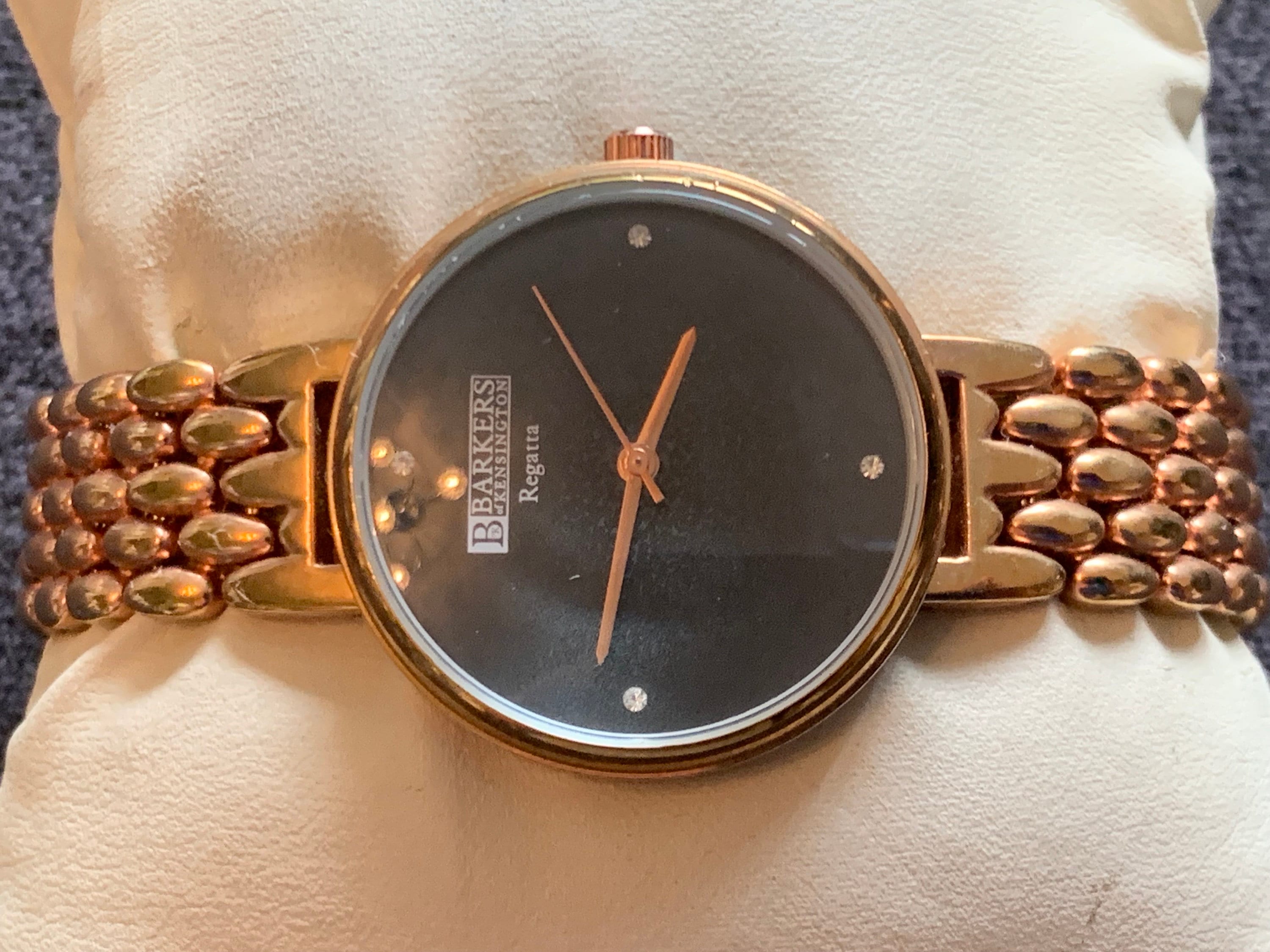 Vintage Barkers of Kensington Antique Gold Tone Mens Watch Etsy Australia