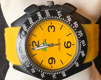 Vintage Lacoste SLR Divers style Mens watch