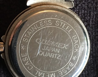 Vintage Retro Quemex Silver tono Reloj para hombre Etsy Mexico