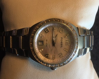 Fossil top bronze watch