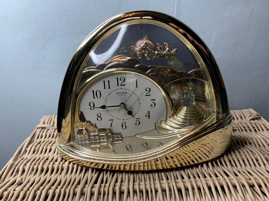 Rare Vintage Rhythm Quartz Cinderella Clock - Etsy